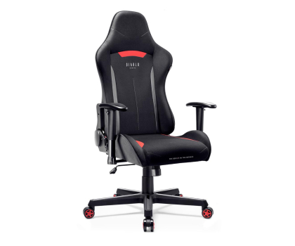 Fotel gamingowy DIABLO Chair FOTEL GAMINGOWY DIABLO X-ST4RTER  czarno-czerwony $